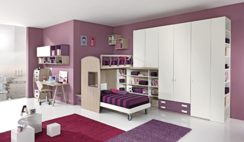 wood furniture - children's bedrooms - kids bedrooms - baby bedrooms - bunk beds - giessegi