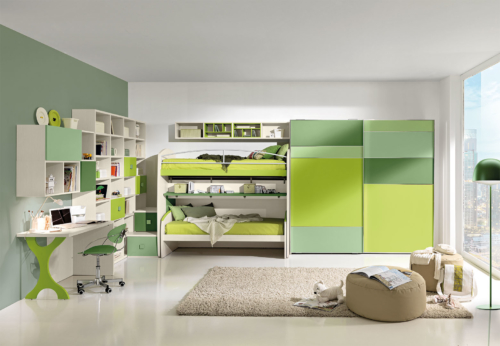 Giessegi - baby beds- baby rooms - children's rooms - wardrobe