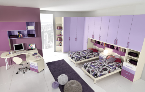 children's bedrooms - kids bed - italian furniture - modern furniture - interior design