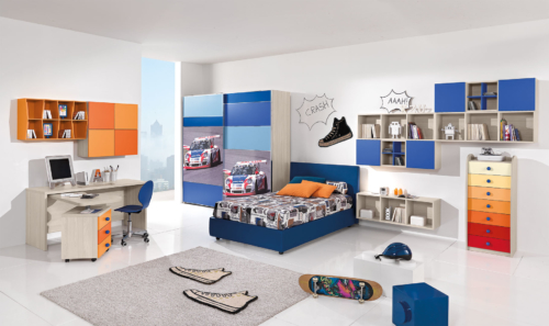 children's bedrooms - kids bed - italian furniture - modern furniture - interior design