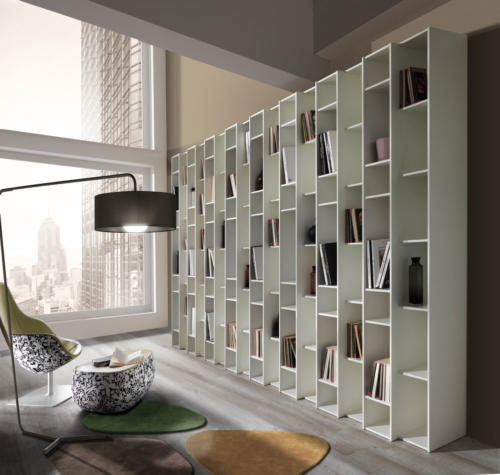 Living - modern furniture - bookcase - shelving systems  - Modern Library Furniture -  sideboards - shelves - TV panels - accessories
