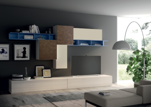 Arredamento - mobili soggiorno - moderno - Giessegi