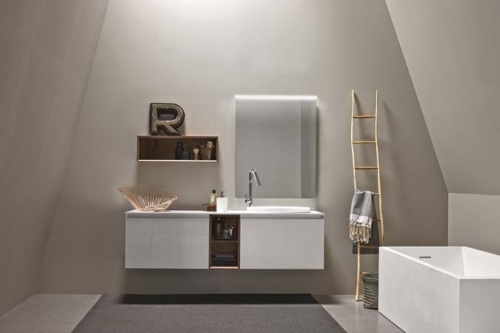 Bagno moderno - Birex - mobili bagno appesi - top bagno - contenitori bagno - 45 - arredo bagno vicenza - arredo bagno moderno - arredo bagno classico