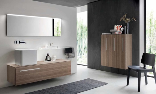 bathroom - design - furniture - mirrors - bath lavabos