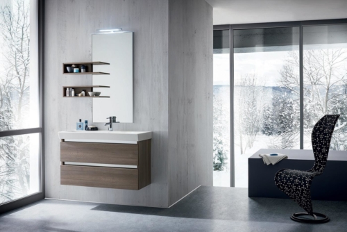 bathroom - design - furniture - mirrors - bath lavabos