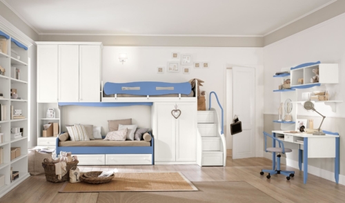 Camere per bambini - Colombini Casa - Arcadia - Ponti attrezzati - - arredo camerette - idee camerette - camerette vicenza