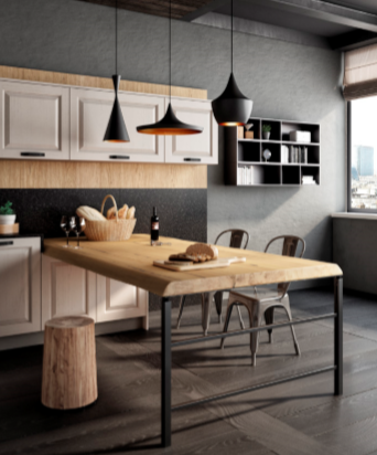 Gentili cucine - anta village - rustico moderno 5