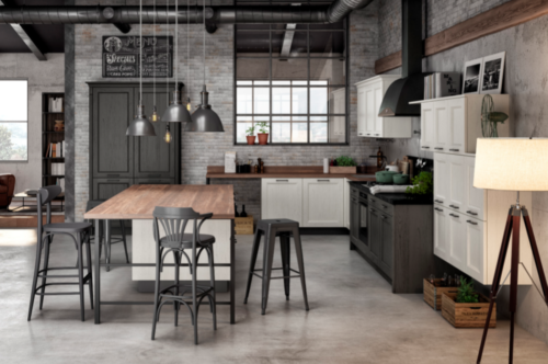 Gentili cucine - anta village - urban style 4