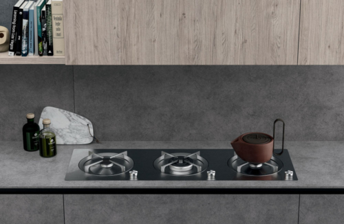 Arredamento - Cucine moderne - cucina con gola - Gentili Group - Time Gola - cemento - legno
