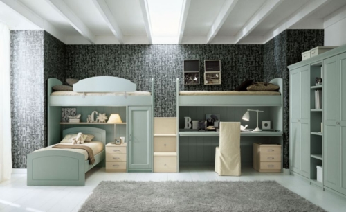 wood furniture - children's bedrooms - kids bedrooms - baby bedrooms - bunk beds - Scandola