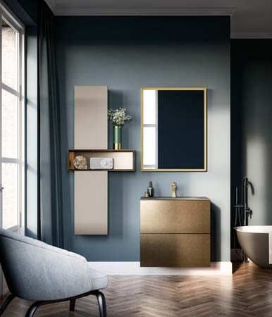 bathroom - design - furniture - mirrors - bath lavabos