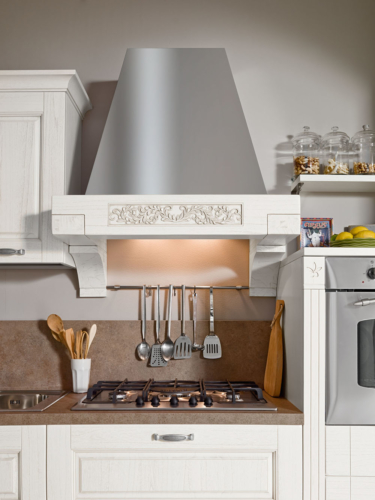 Cucine - Cucine classiche - cucine country - cucina stile shabby - provenzale - Gentili Cucine - Olivia - decape bianco