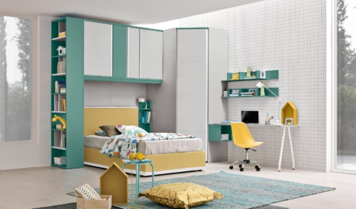 Camere per bambini - Colombini Casa - Golf- Golf Ponti - camerette a ponte - camerette a soppalco - letti castello - vicenza