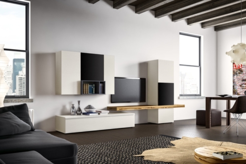 modern wall units - modern living mobili - modern furniture - wood furniture - modern bookcases - vicenza