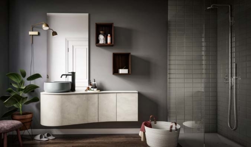 bathroom - design - furniture - mirrors - bath lavabos