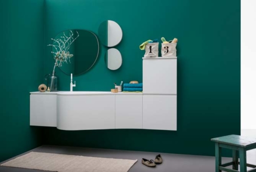 bathroom - design - furniture - mirrors - bath lavabos